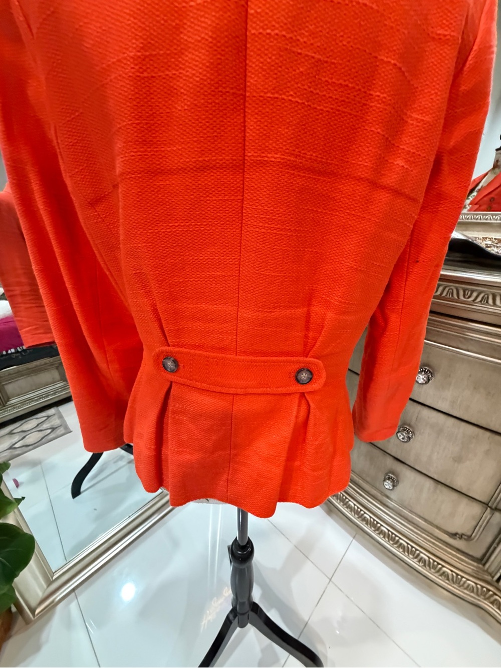 Banana Republic Vibrant Orange Tailored Blazer - Picture 10 of 13